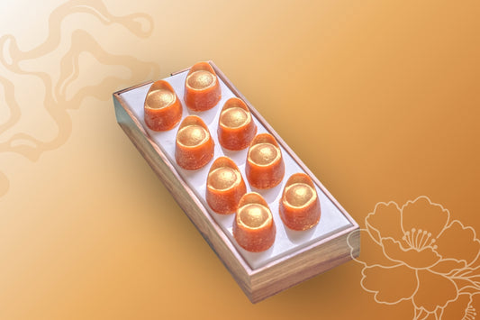 Ingot Nian Gao with Dried Longan